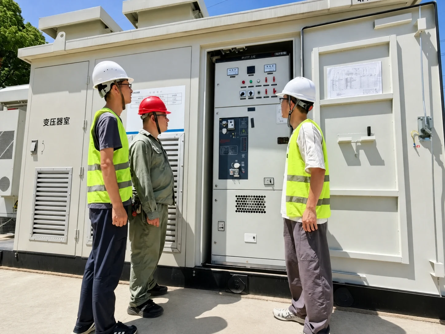 2.5MW/5MWh工商业储能项目现场
